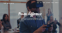 Desktop Screenshot of livedesigngroup.com